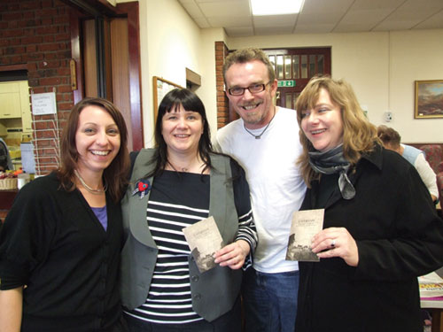 From left to right, Emily Coleman from Farnham Maltings, Katy Potter from Tandridge Leisure, film maker Mark Levermore and drama practitioner, Beth Wood From left to right, Emily Coleman from Farnham Maltings, Katy Potter from Tandridge Leisure, film maker Mark Levermore and drama practitioner, Beth Wood
